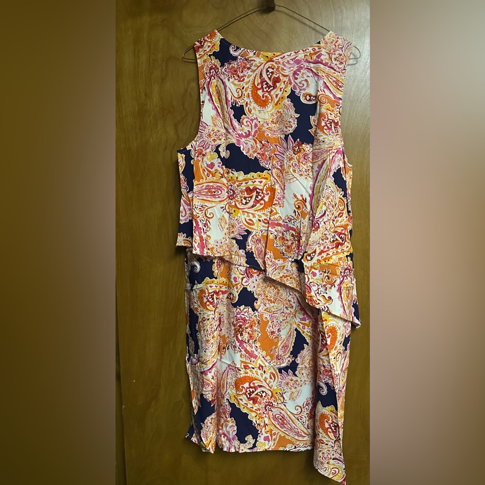 J. Jill Paisley Dress NWT - Picture 3 of 3